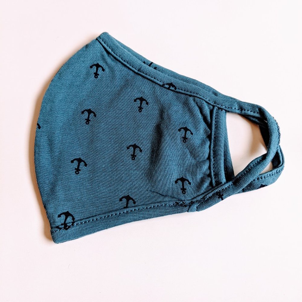 Set 3 Antibacterial Cotton Masks, anchor design - Picture 2 of 4